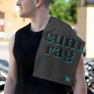 Cum Rag Dark Grey Mix & Match Soft Sex Towels | Flirty Lovers’ Gifts