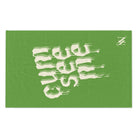 Cum See Me Light Green | Mix & Match Soft Fun-Flirty Lovers’ Towels