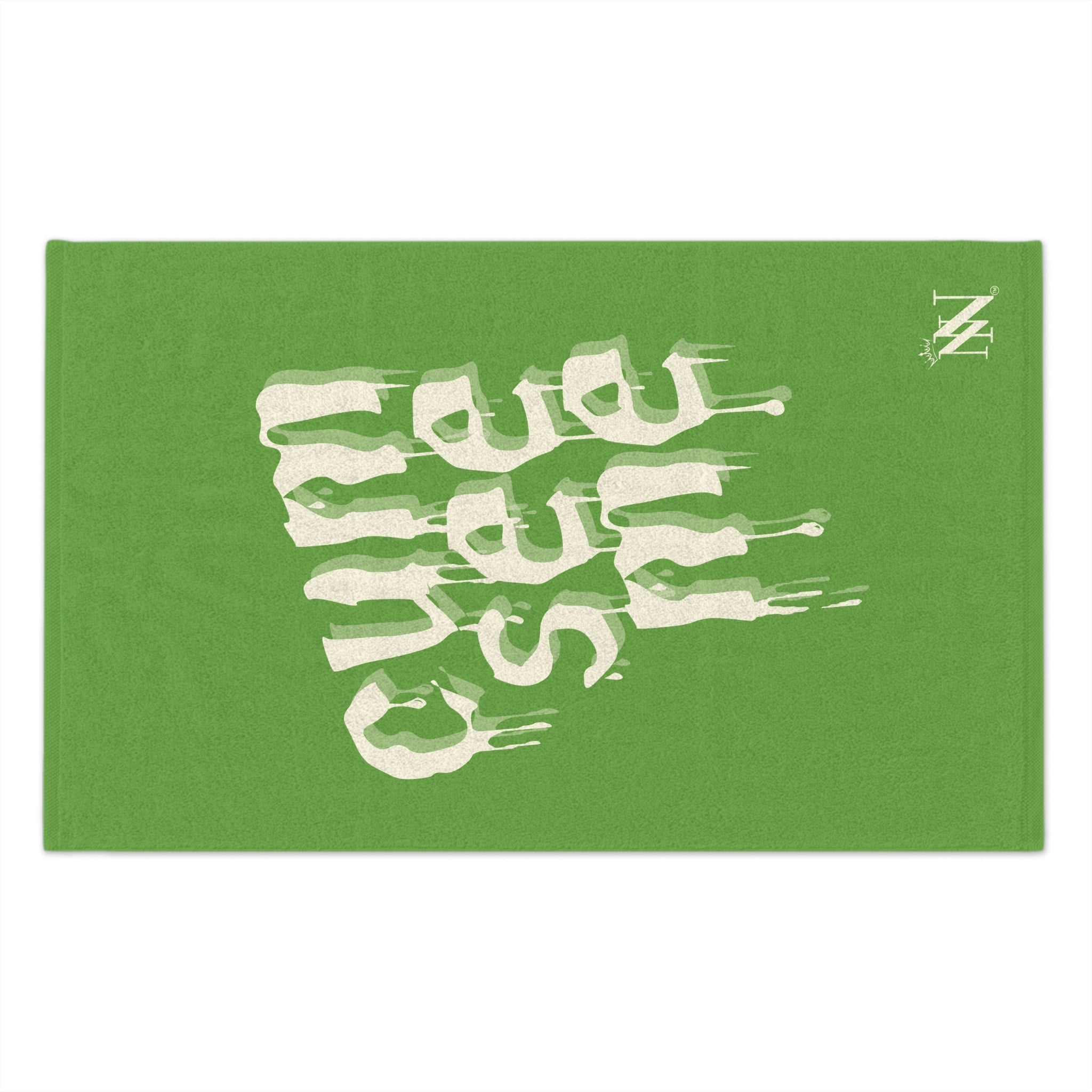 Cum See Me Light Green | Mix & Match Soft Fun-Flirty Lovers’ Towels