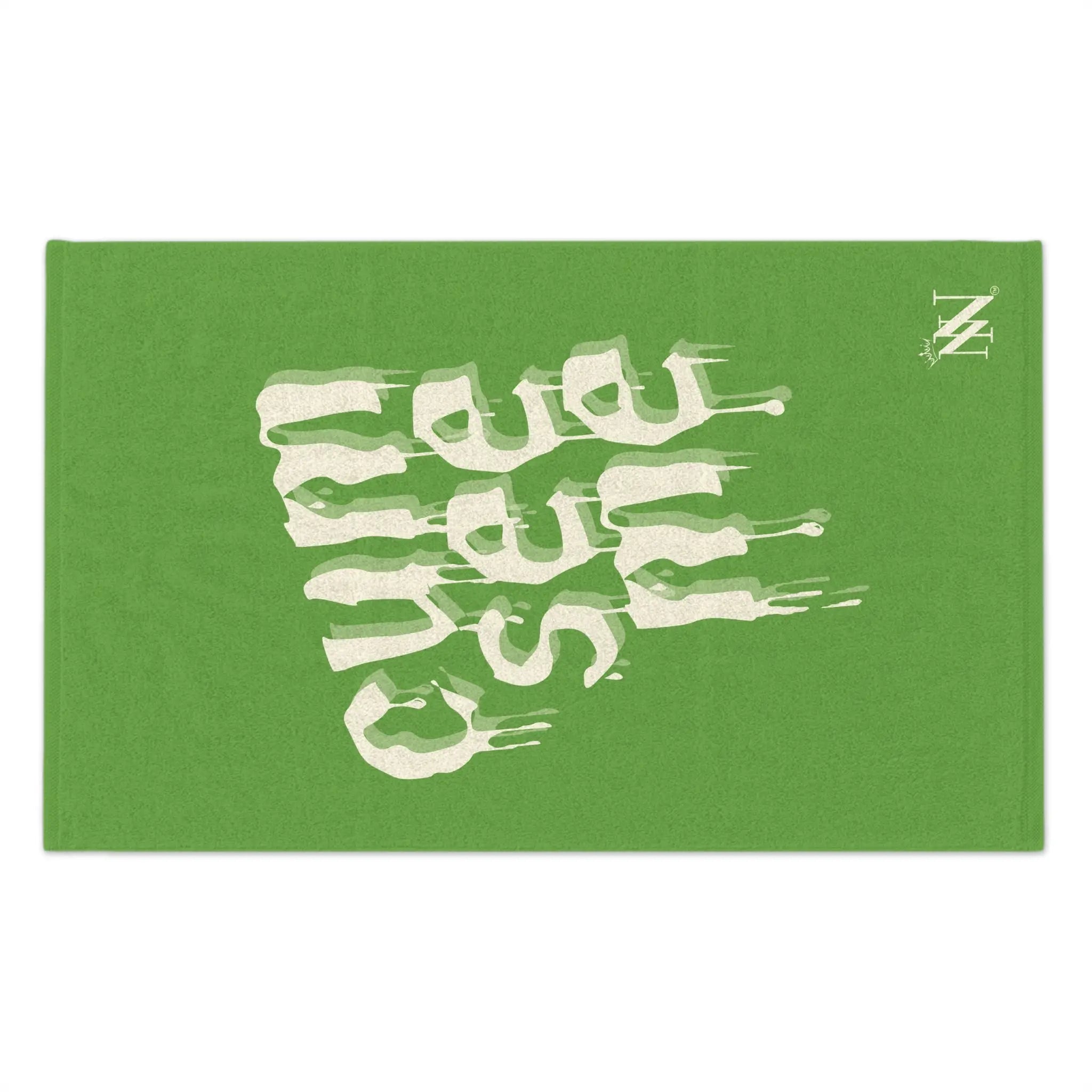 Cum See Me Light Green | Mix & Match Soft Fun-Flirty Lovers’ Towels