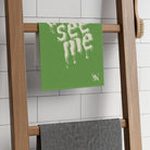 Cum See Me Light Green | Mix & Match Soft Fun-Flirty Lovers’ Towels