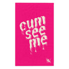 Cum See Me Pink | Mix & Match Soft Fun-Flirty Lovers’ Towels