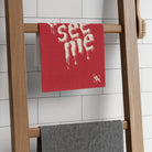Cum See Me Red | Mix & Match Soft Fun-Flirty Lovers’ Towels