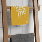 Cum See Me Yellow | Mix & Match Soft Fun-Flirty Lovers’ Towels