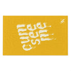 Cum See Me Yellow | Mix & Match Soft Fun-Flirty Lovers’ Towels