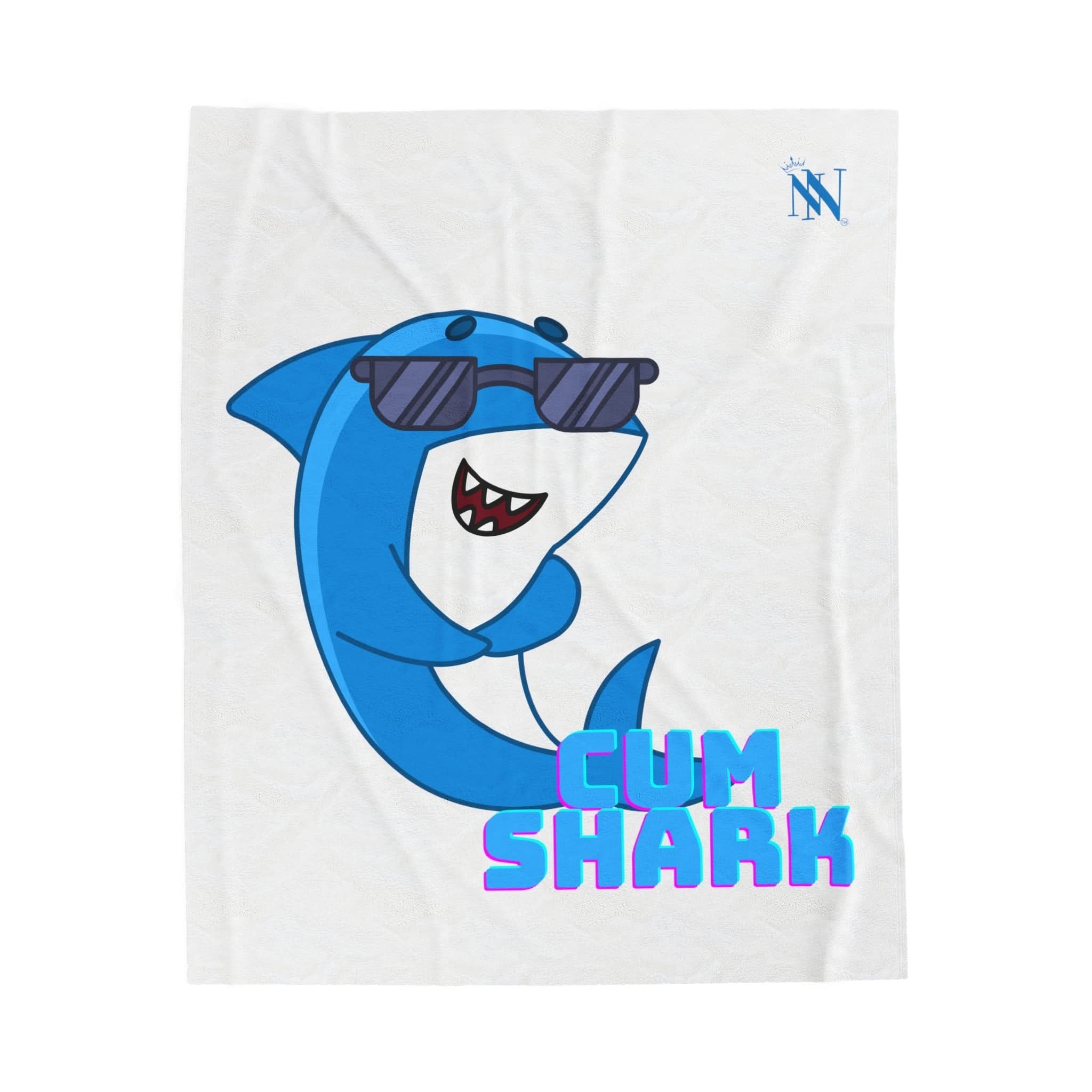 Cum Shark | Mix & Match Fun-Flirty Lovers’ Blankets