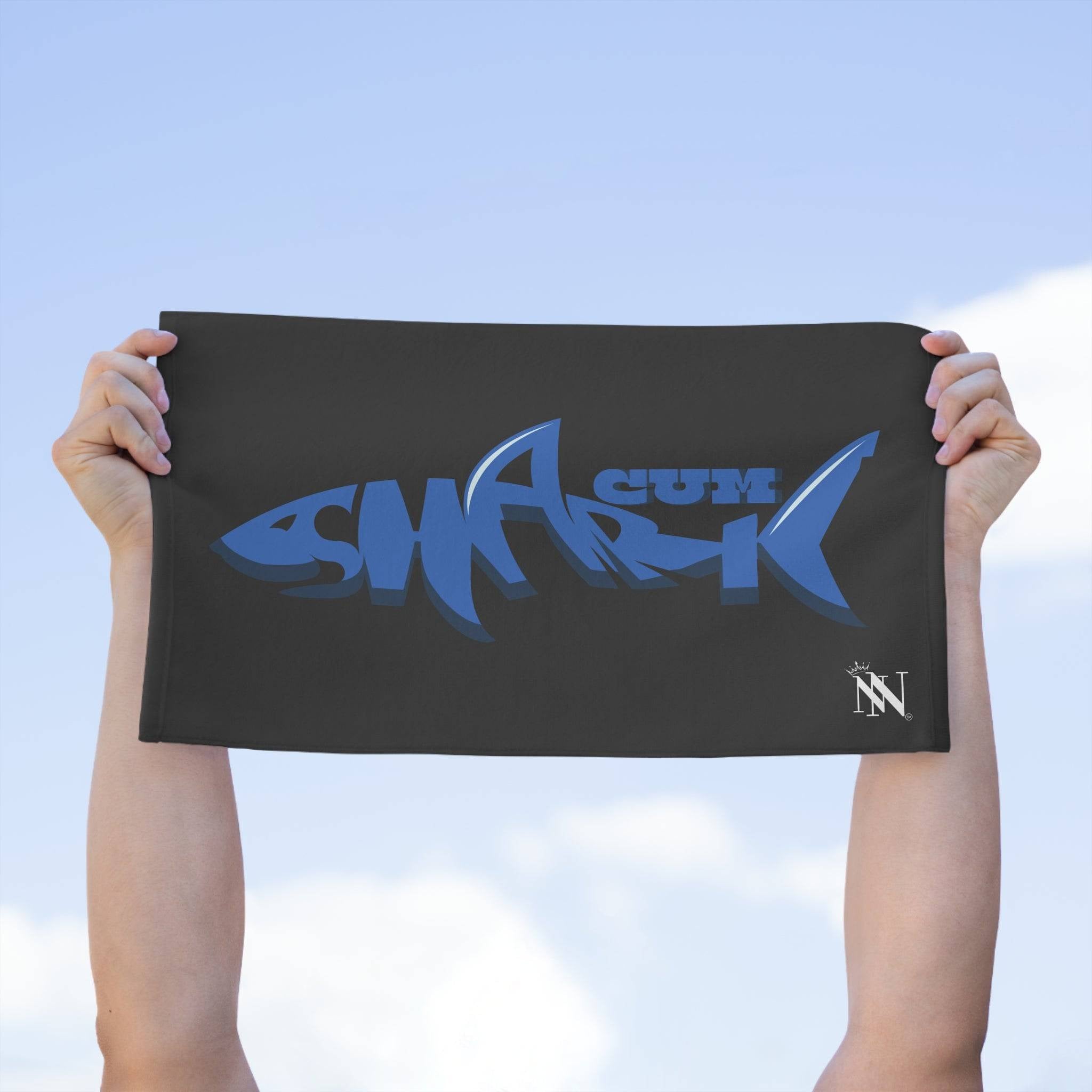 Cum Shark | Mix & Match Soft Fun-Flirty Lovers’ Towels
