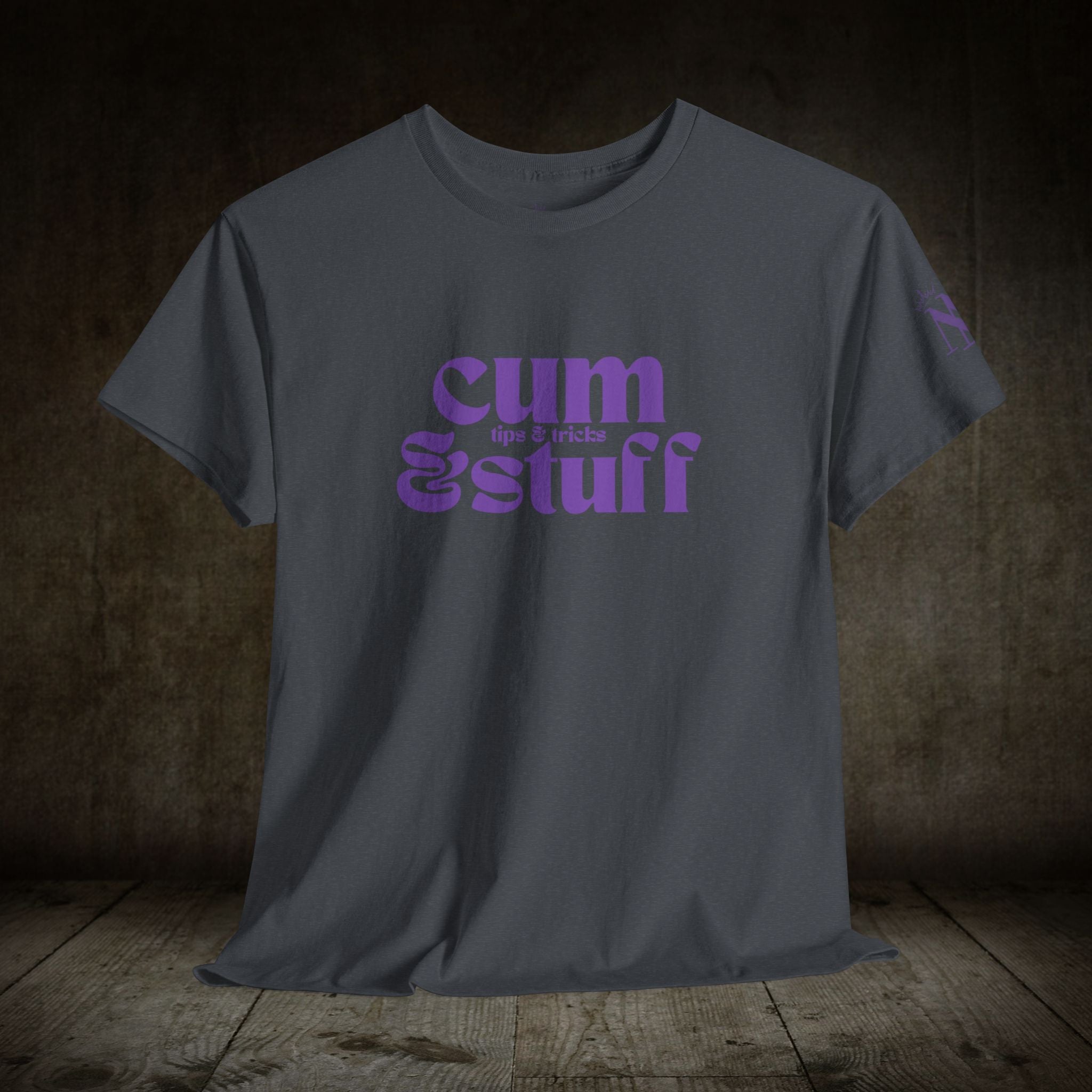 Cum Stuff | Mix & Match 100% Cotton Unisex Fun-Flirty Lovers’ Tees