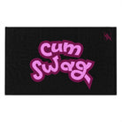 Cum Swag Black Mix Match Soft Sex Towels | Flirty Lovers’ Gifts
