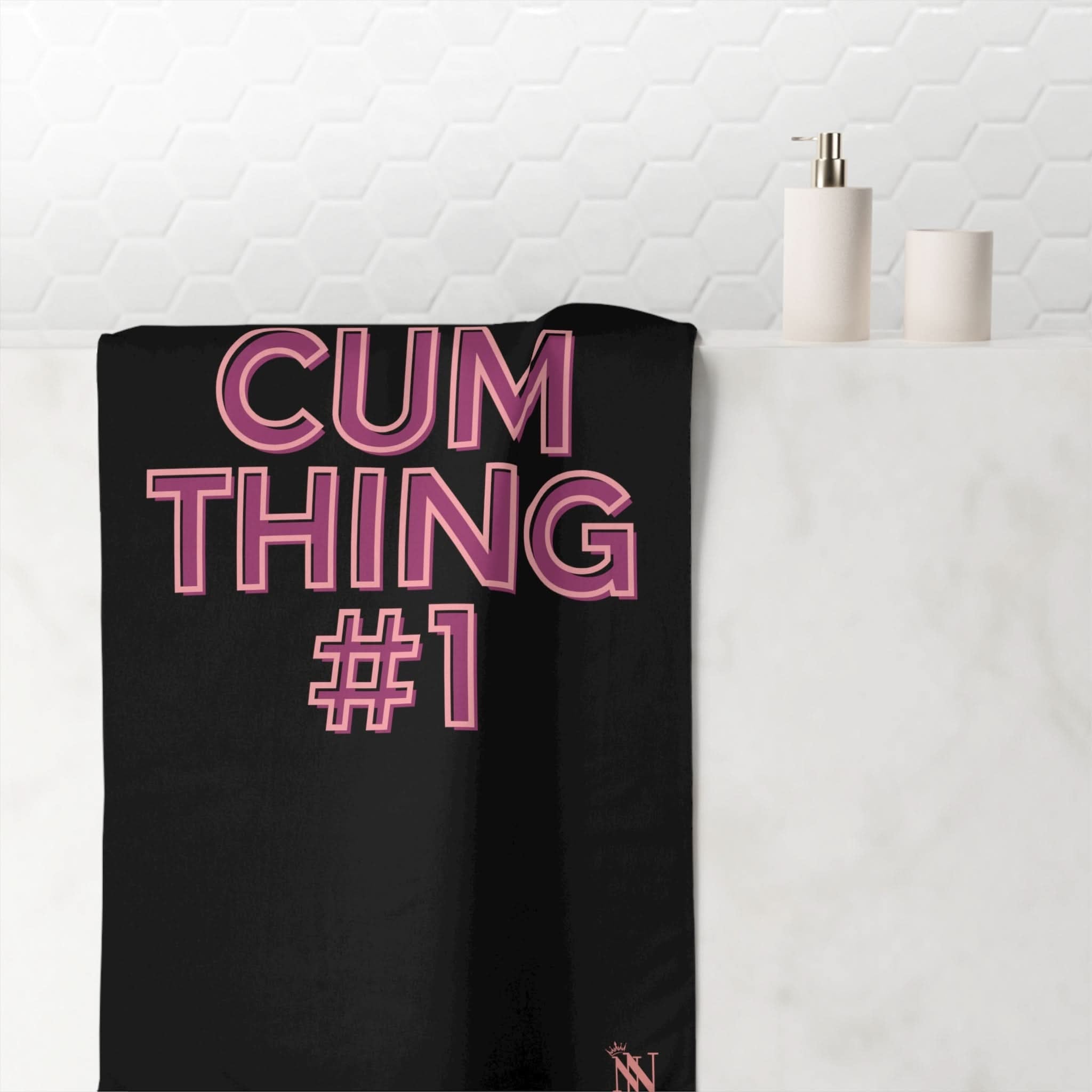Cum Thing #1 | Mix & Match Naughty XL Fun-Flirty Lovers’ Towels