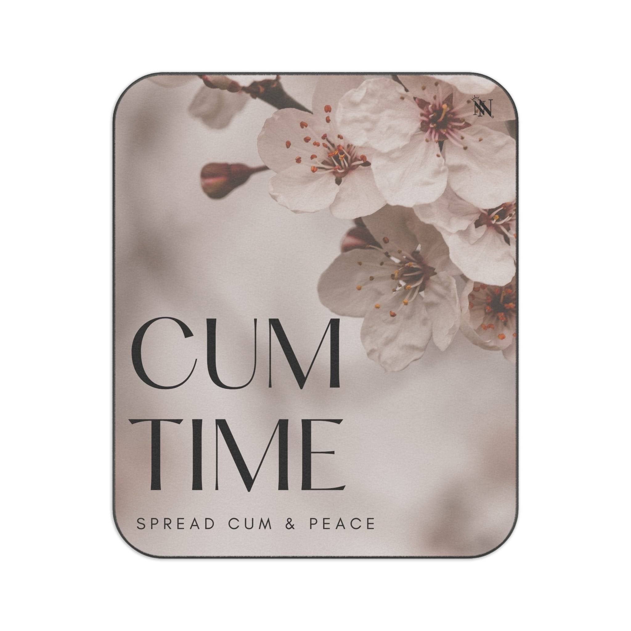Cum Time Elegant | Mix Match Fun-Flirty Lovers’ Water-Resistant Blankets