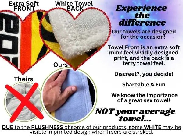 Cum to Play | Mix & Match Lils’ Fun-Flirty Lovers’ Towels