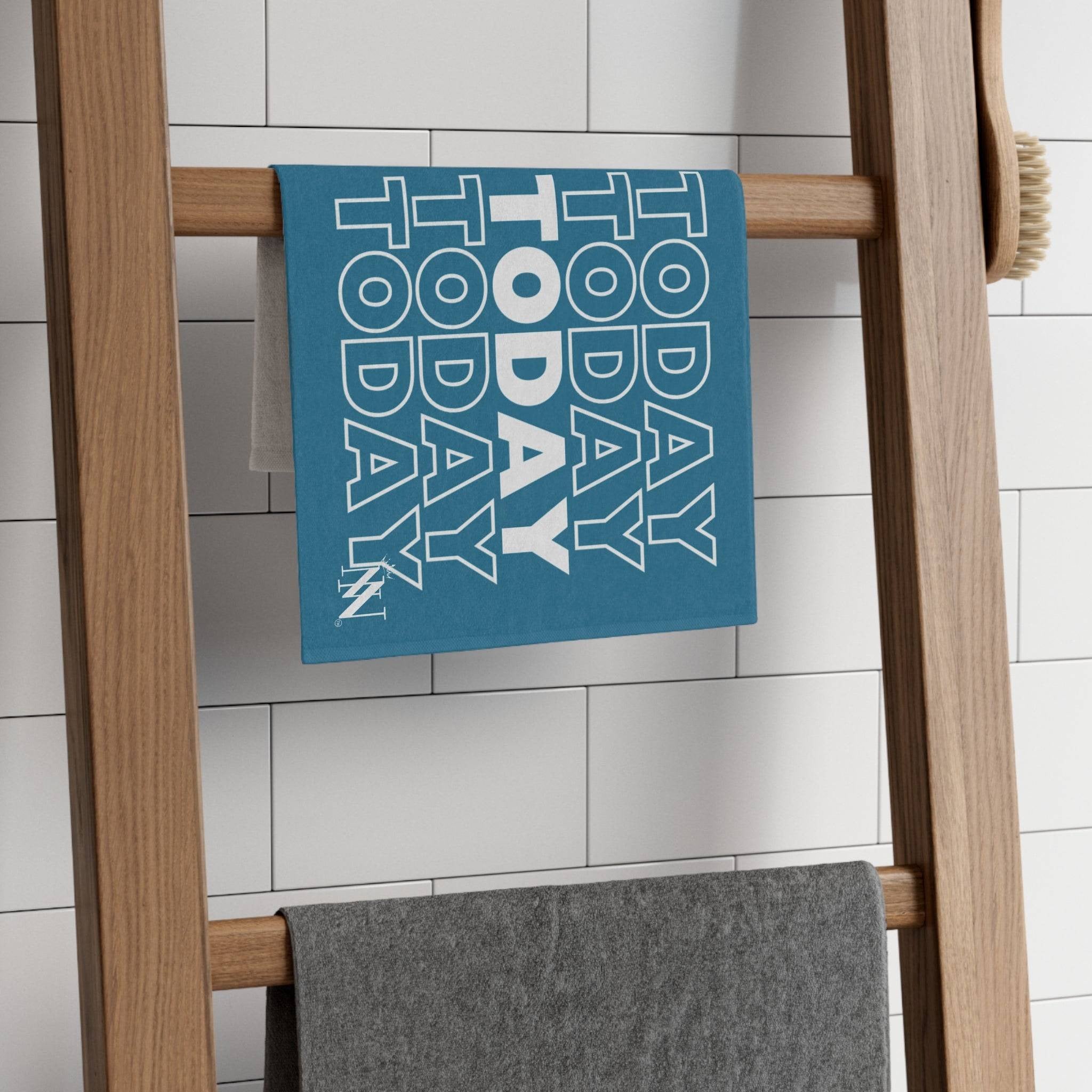 Cum Today Blue Mix & Match Soft Sex Towels | Flirty Lovers’ Gifts