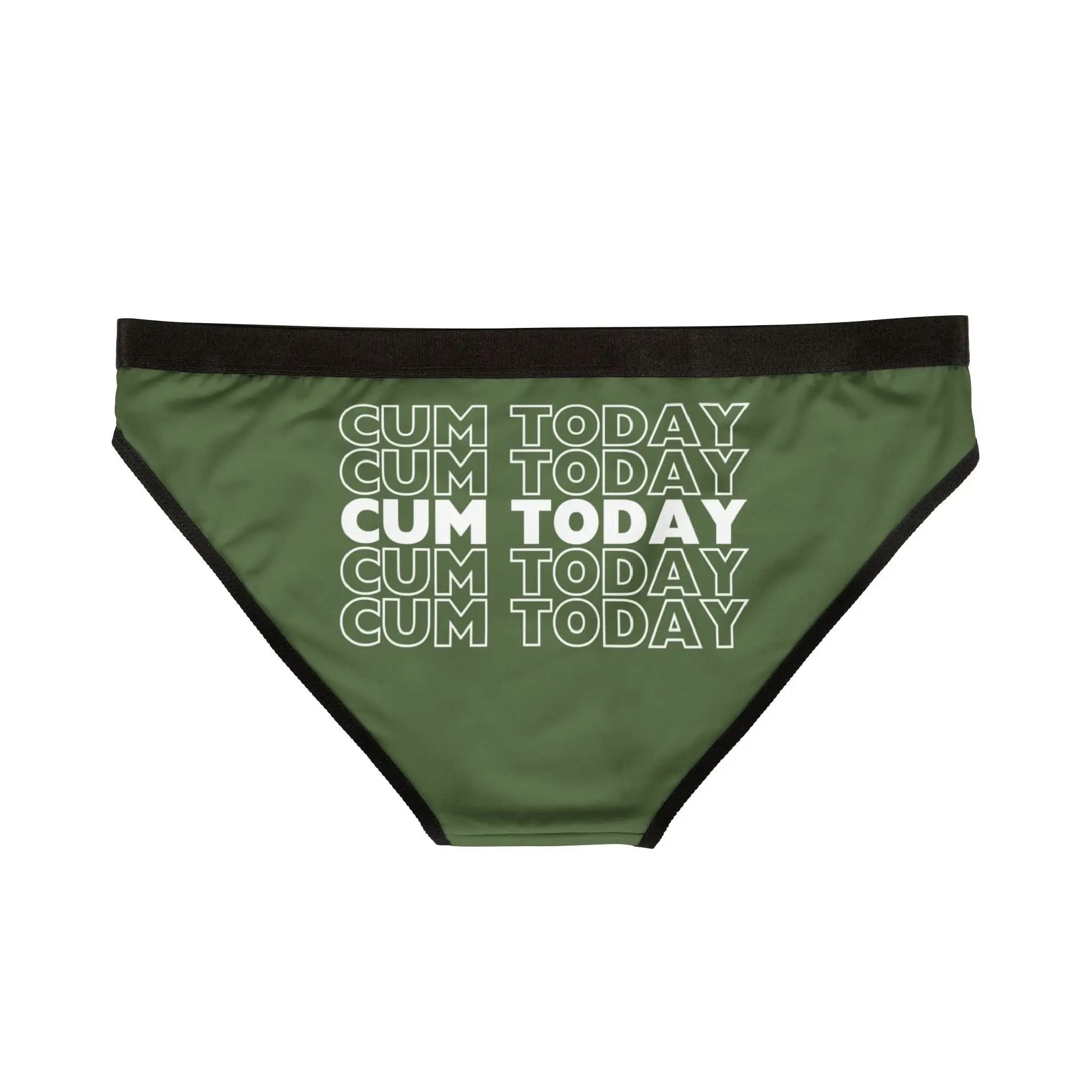 Cum Today | Briefs for Women | Playful Comfy Underwear
