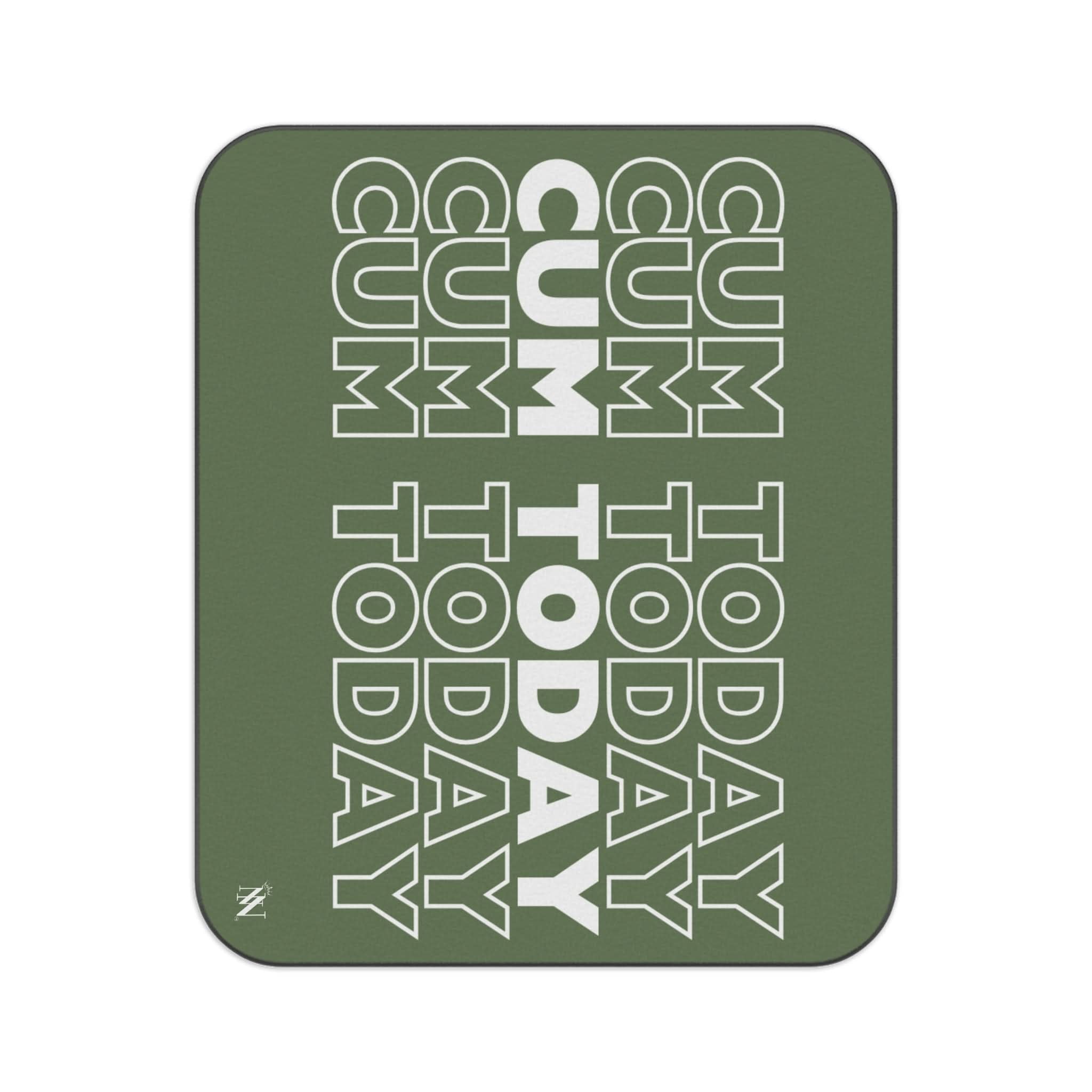 Cum Today | Mix Match Fun-Flirty Lovers’ Water-Resistant Blankets