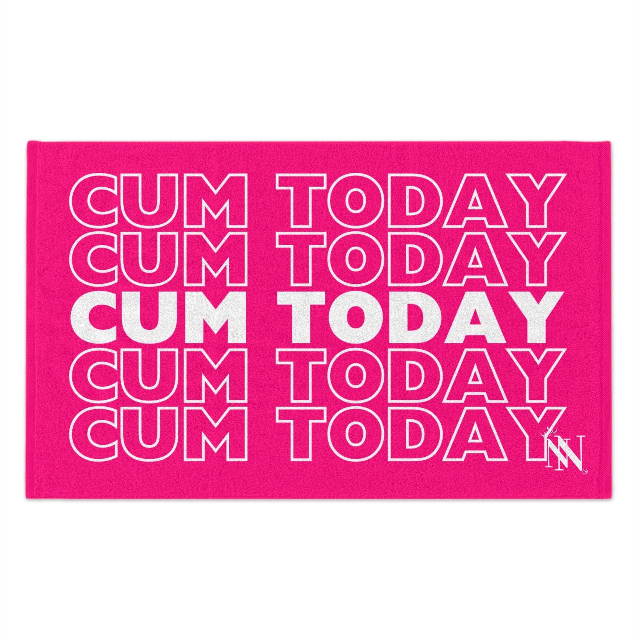 Cum Today Pink Mix & Match Soft Sex Towels | Flirty Lovers’ Gifts