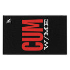 Cum w/Me Black Mix & Match Soft Sex Towels | Flirty Lovers’ Gifts
