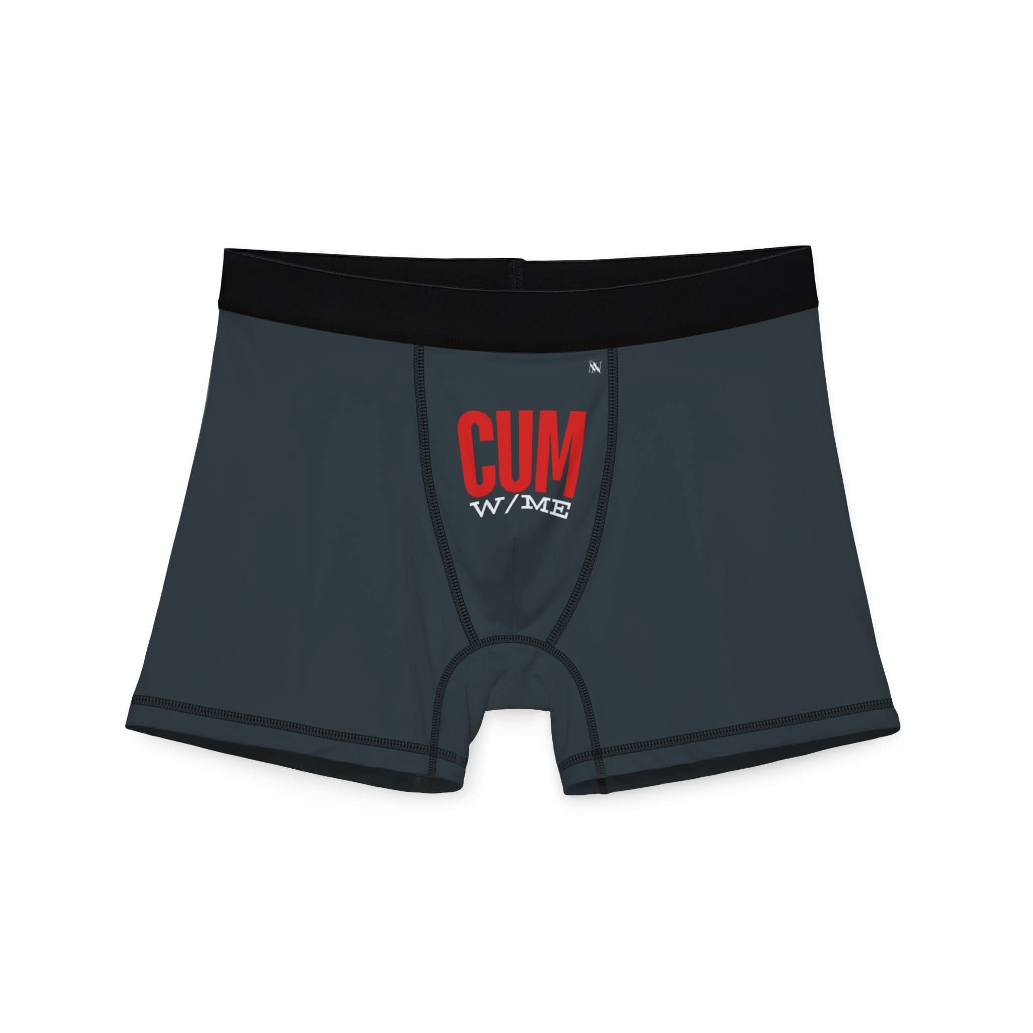 Cum w/Me | Mix and Match Fun-Flirty Lovers’ Boxer Briefs
