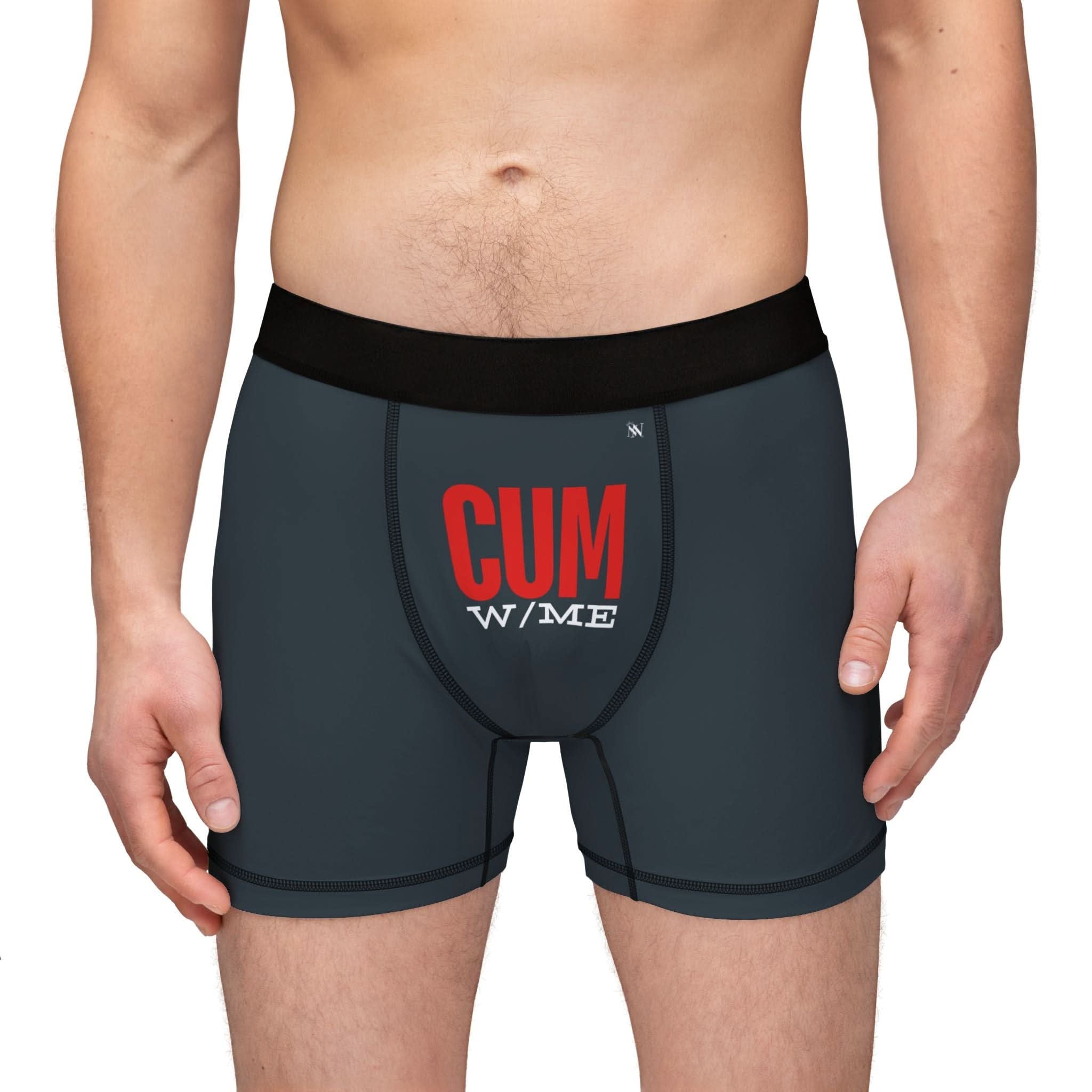 Cum w/Me | Mix and Match Fun-Flirty Lovers’ Boxer Briefs