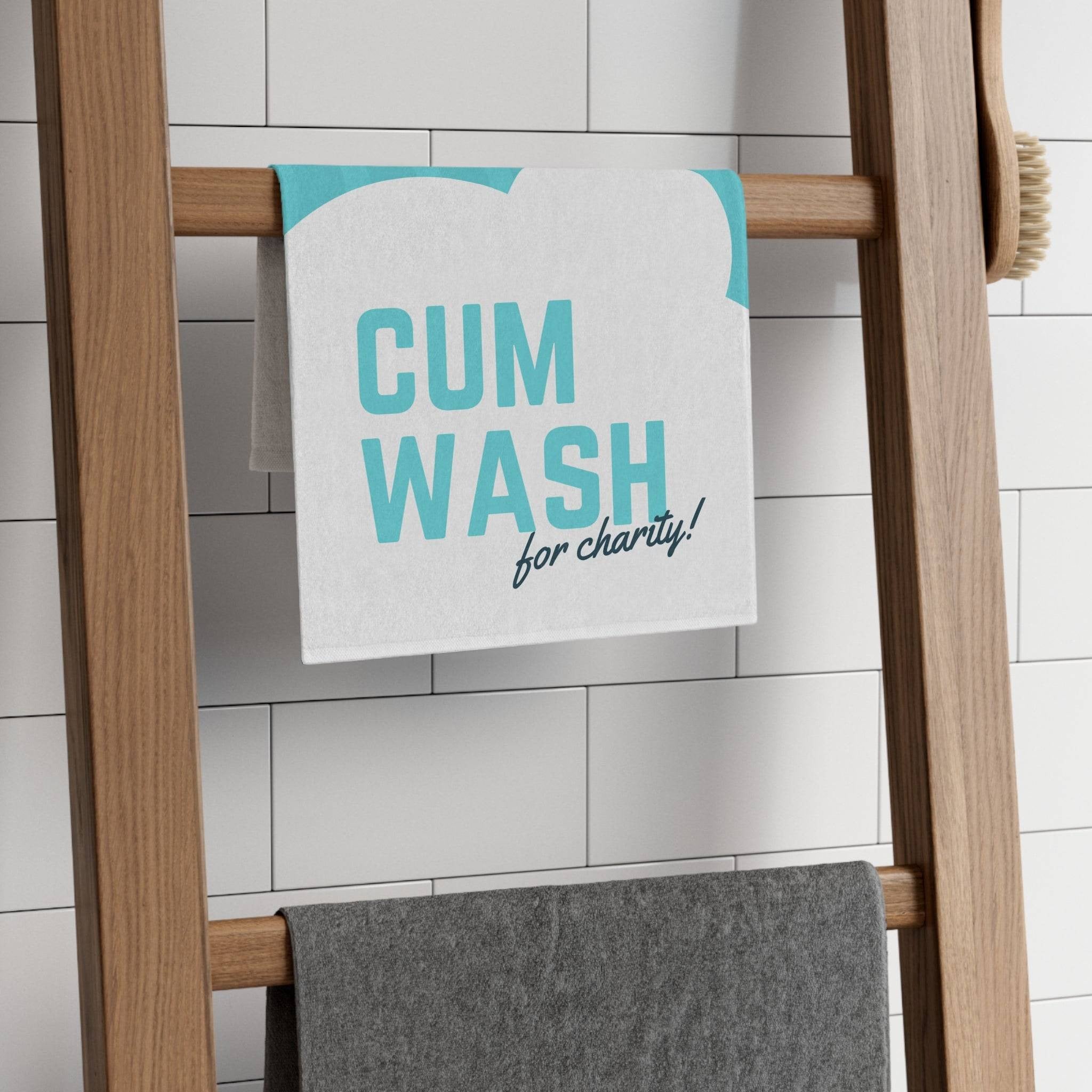 Cum Wash for Charity! | Mix & Match Soft Fun-Flirty Lovers’ Towels