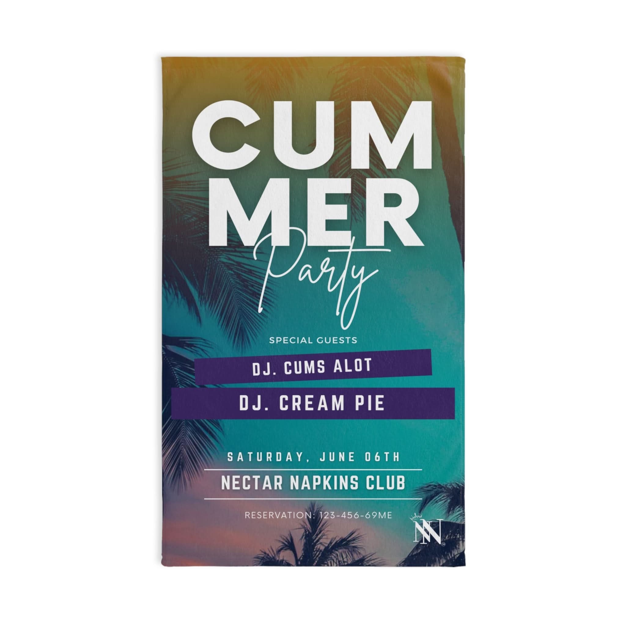 Cummer Party | Mix & Match Original Fun-Flirty Lovers’ Towels