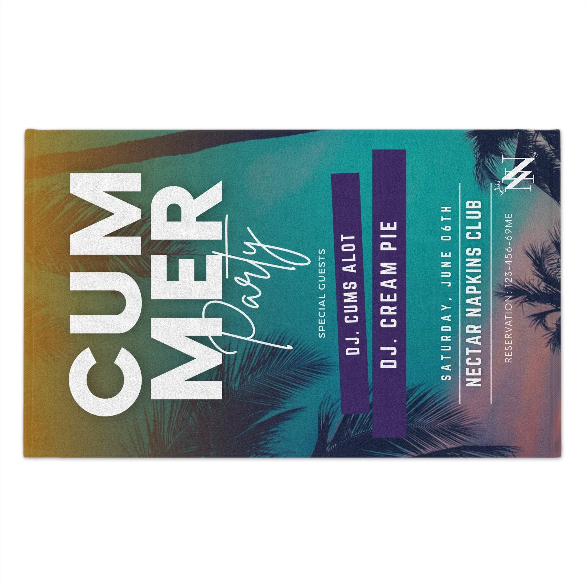 Cummer Party | Mix & Match Soft Fun-Flirty Lovers’ Towels