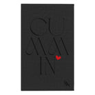 Cummin’ Dark Grey | Mix & Match Soft Fun-Flirty Lovers’ Towels