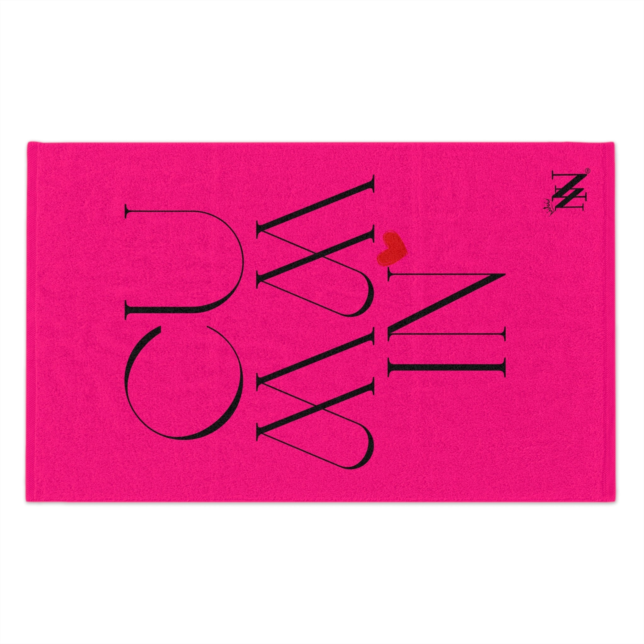 Cummin’ Pink | Mix & Match Soft Fun-Flirty Lovers’ Towels
