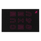 Cumming 4 U Pink Black Mix & Match Soft Sex Towels | Flirty Lovers’ Gifts