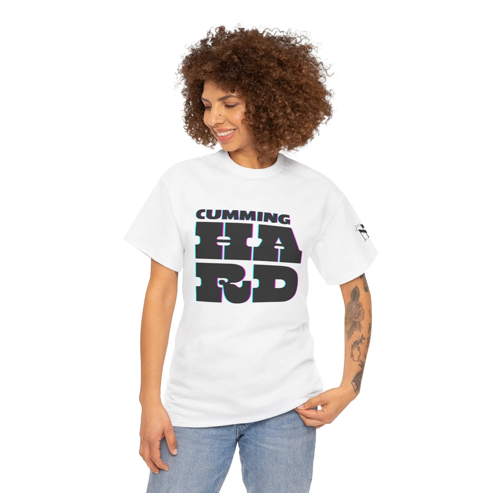 Cumming Hard | Mix & Match 100% Cotton Unisex Fun-Flirty Lovers’ Tees