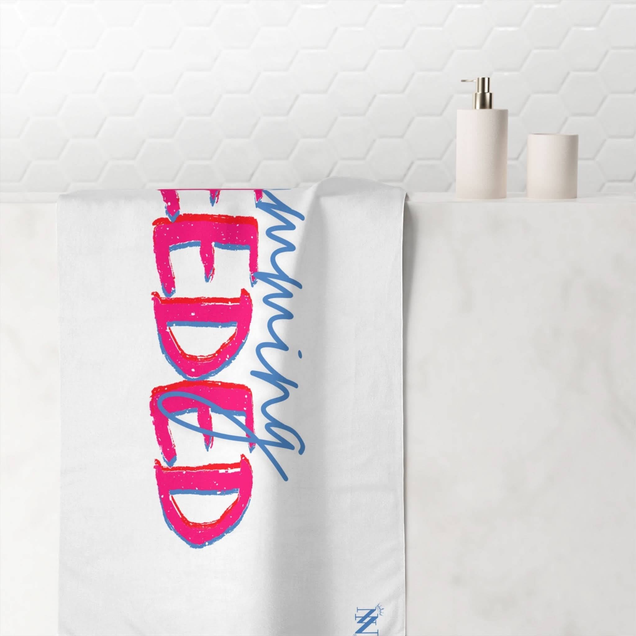 Cumming Needed | Mix & Match Naughty XL Fun-Flirty Lovers’ Towels