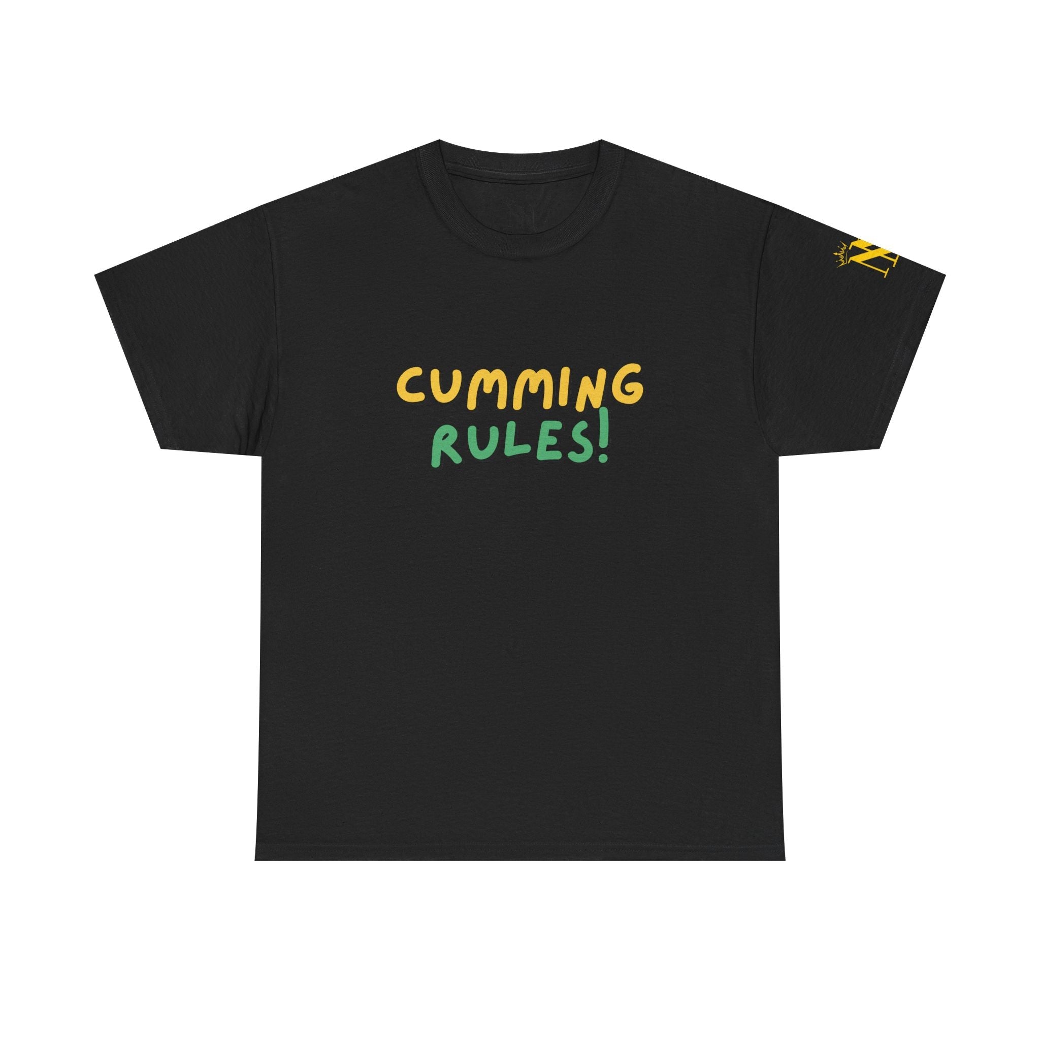 Cumming Rules! | Mix & Match 100% Cotton Unisex Fun-Flirty Lovers’ Tees
