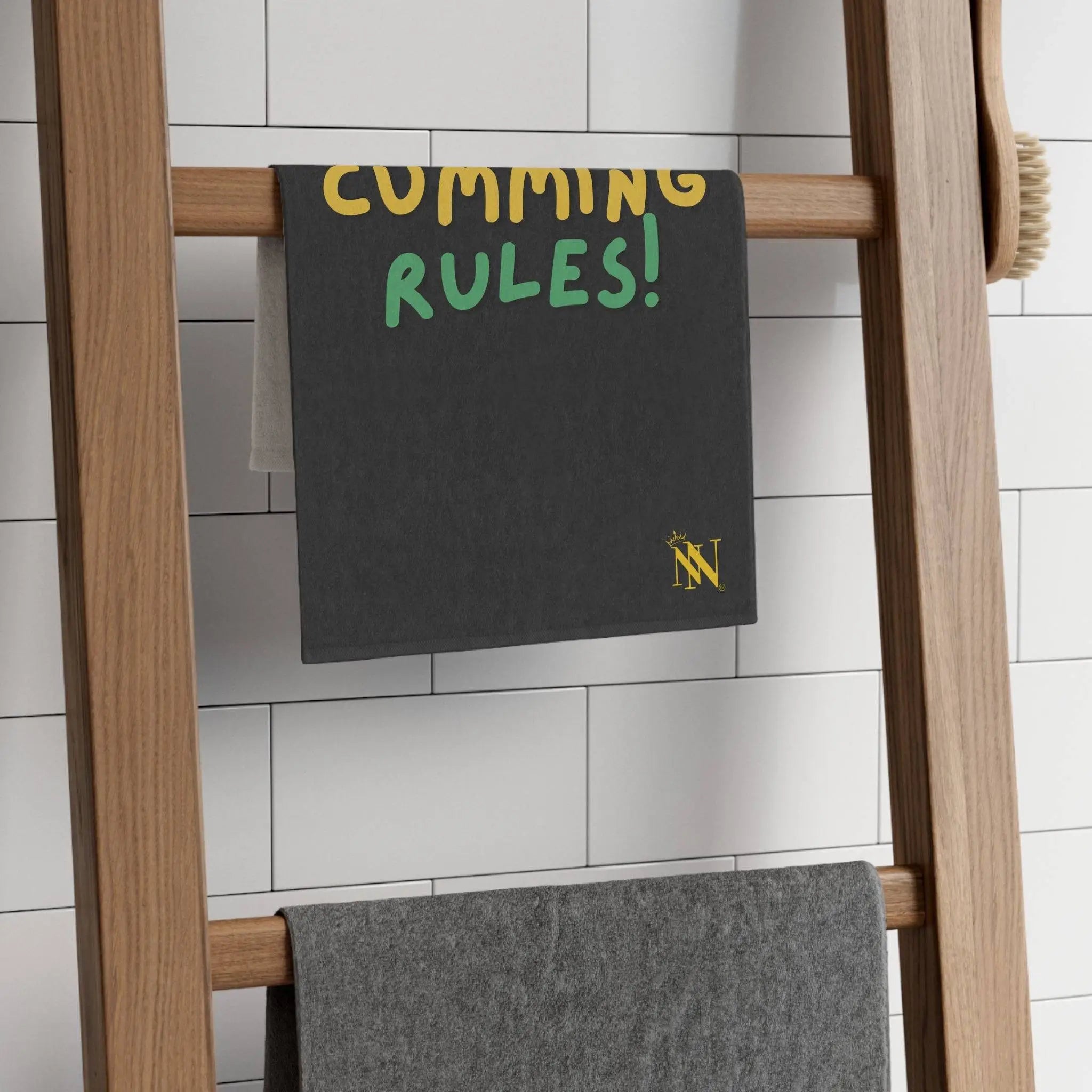 Cumming Rules | Mix & Match Soft Fun-Flirty Lovers’ Towels