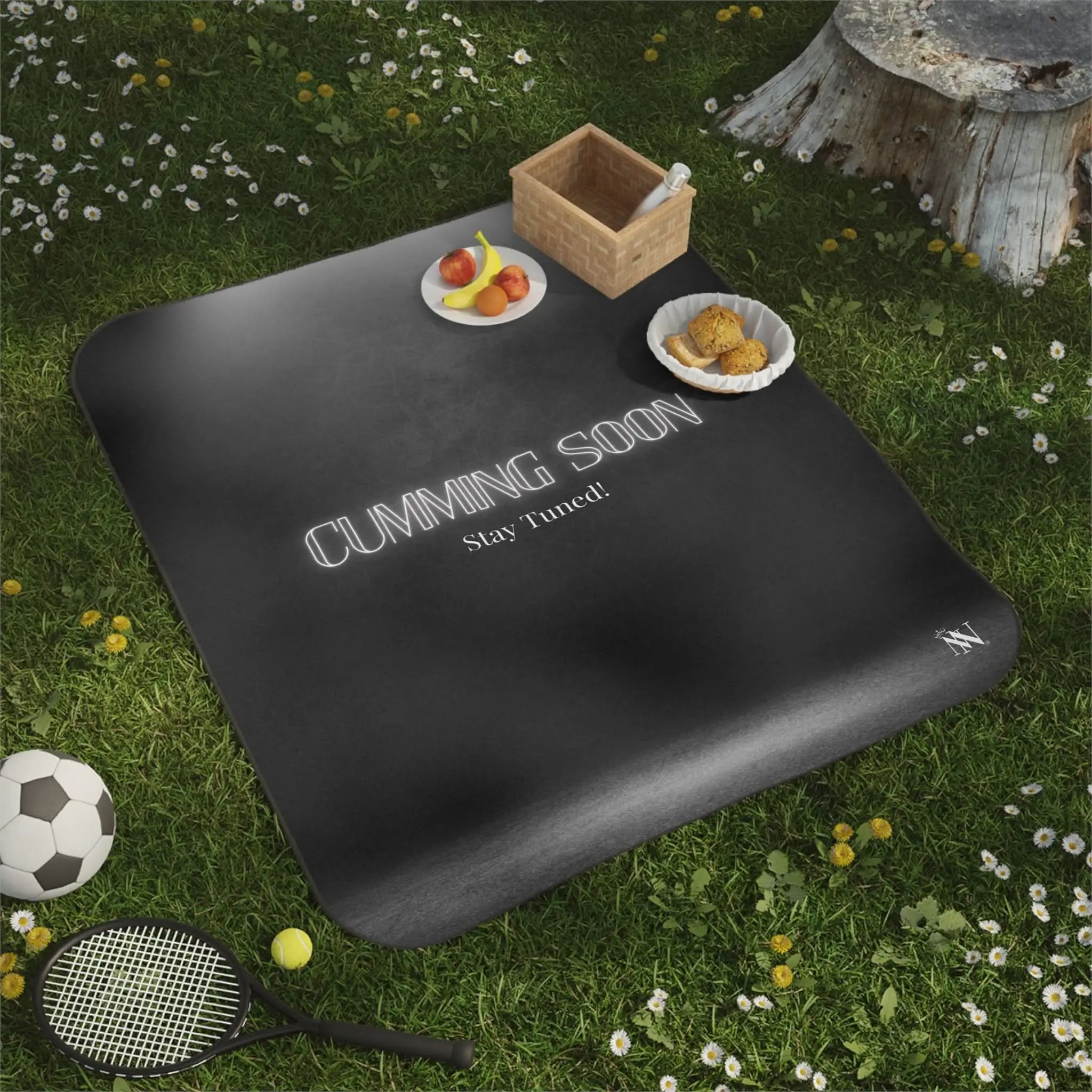 Cumming Soon Stay Tuned! | Mix Match Fun-Flirty Lovers’ Water-Resistant Blankets