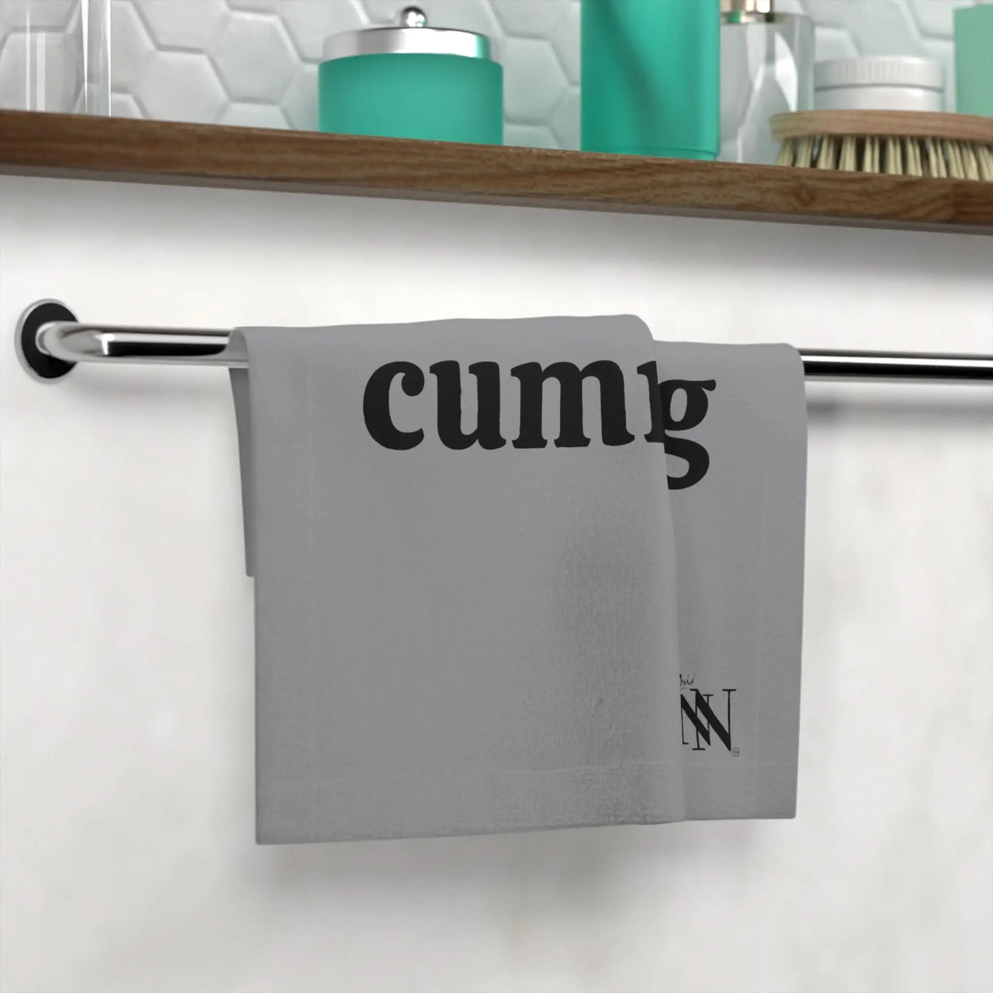 Cumrag Lils’ Grey | Mix & Match Lils’ Fun-Flirty Lovers’ Towels