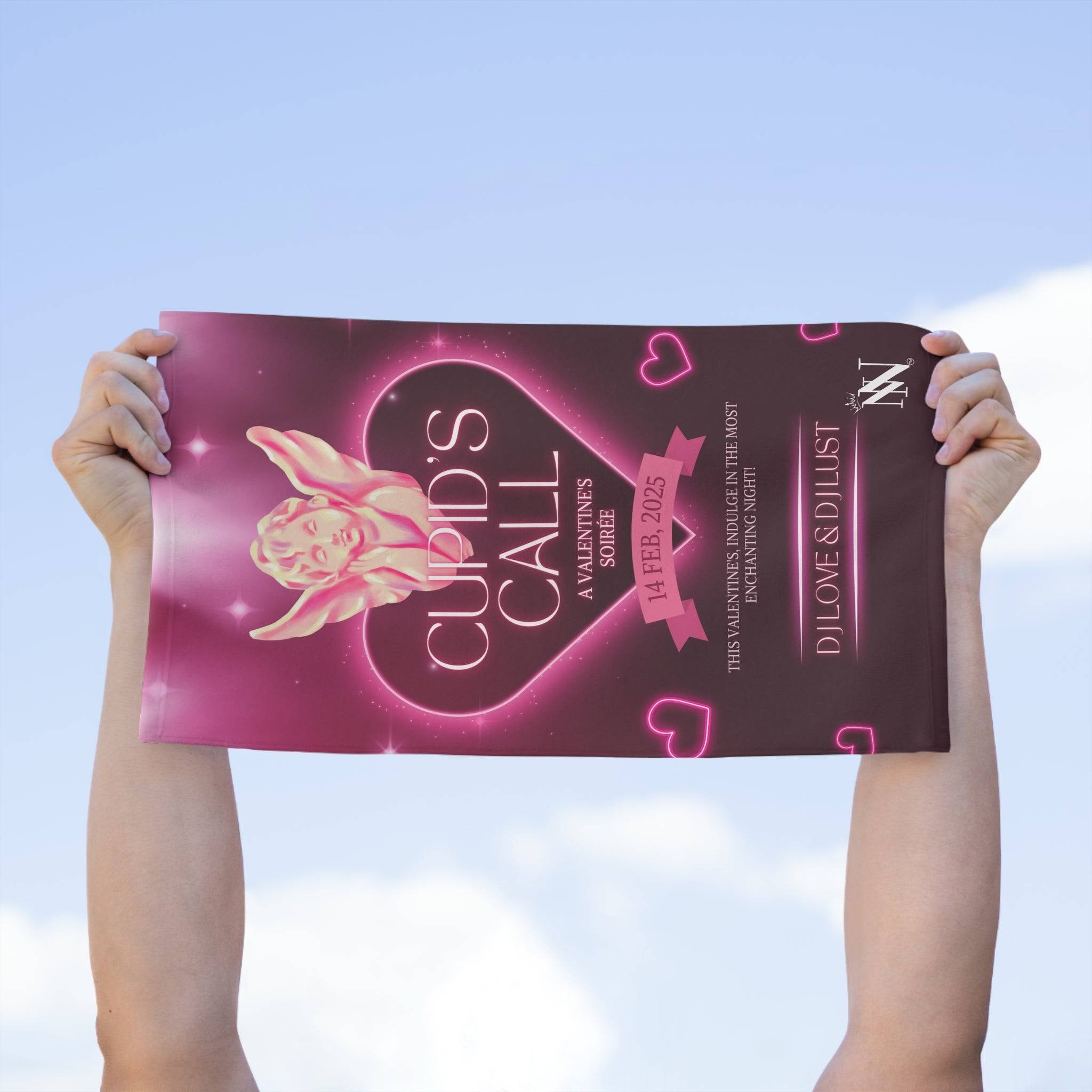 Cupid’s Call | Valentine’s Mix & Match Soft Fun-Flirty Lovers’ Towels