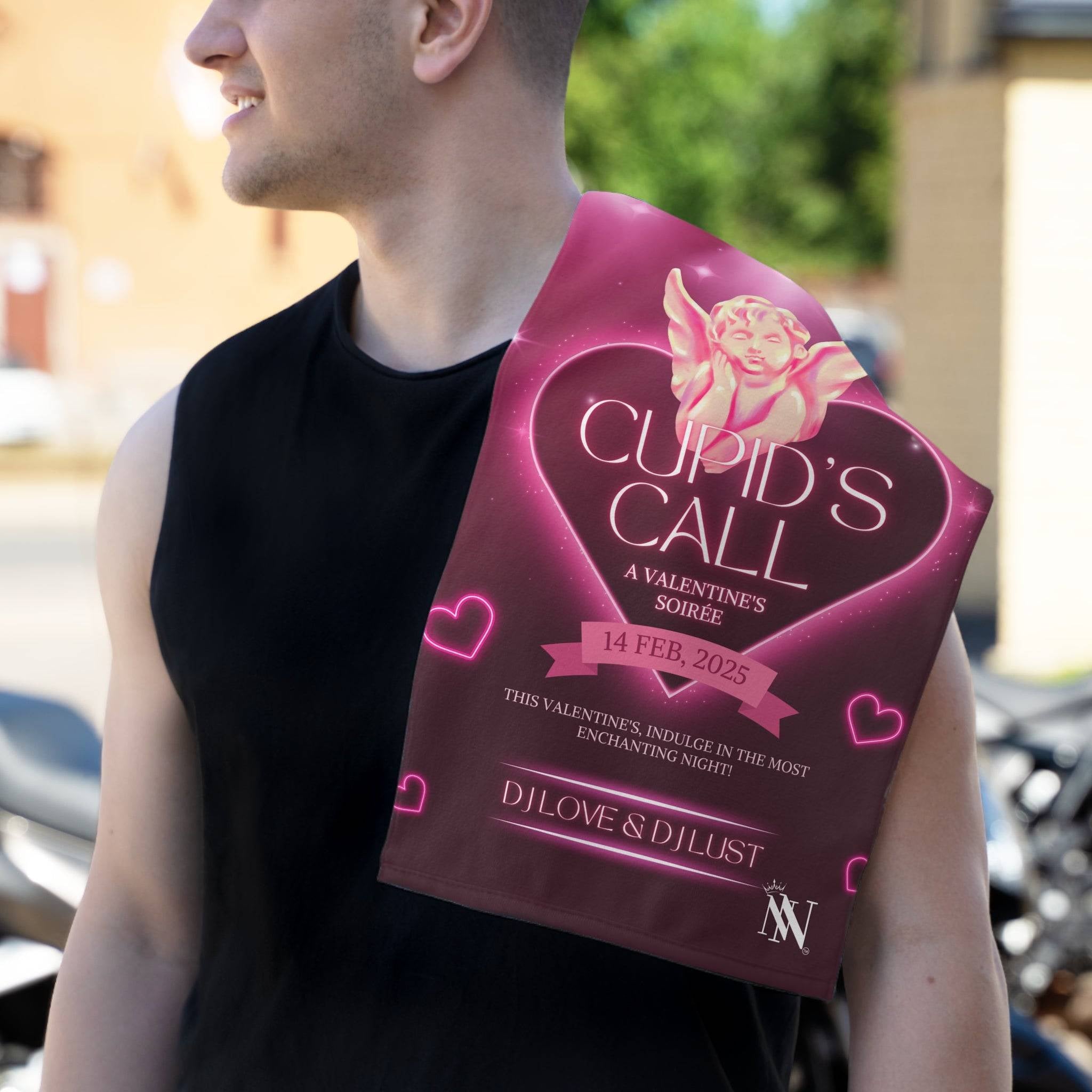 Cupid’s Call | Valentine’s Mix & Match Soft Fun-Flirty Lovers’ Towels