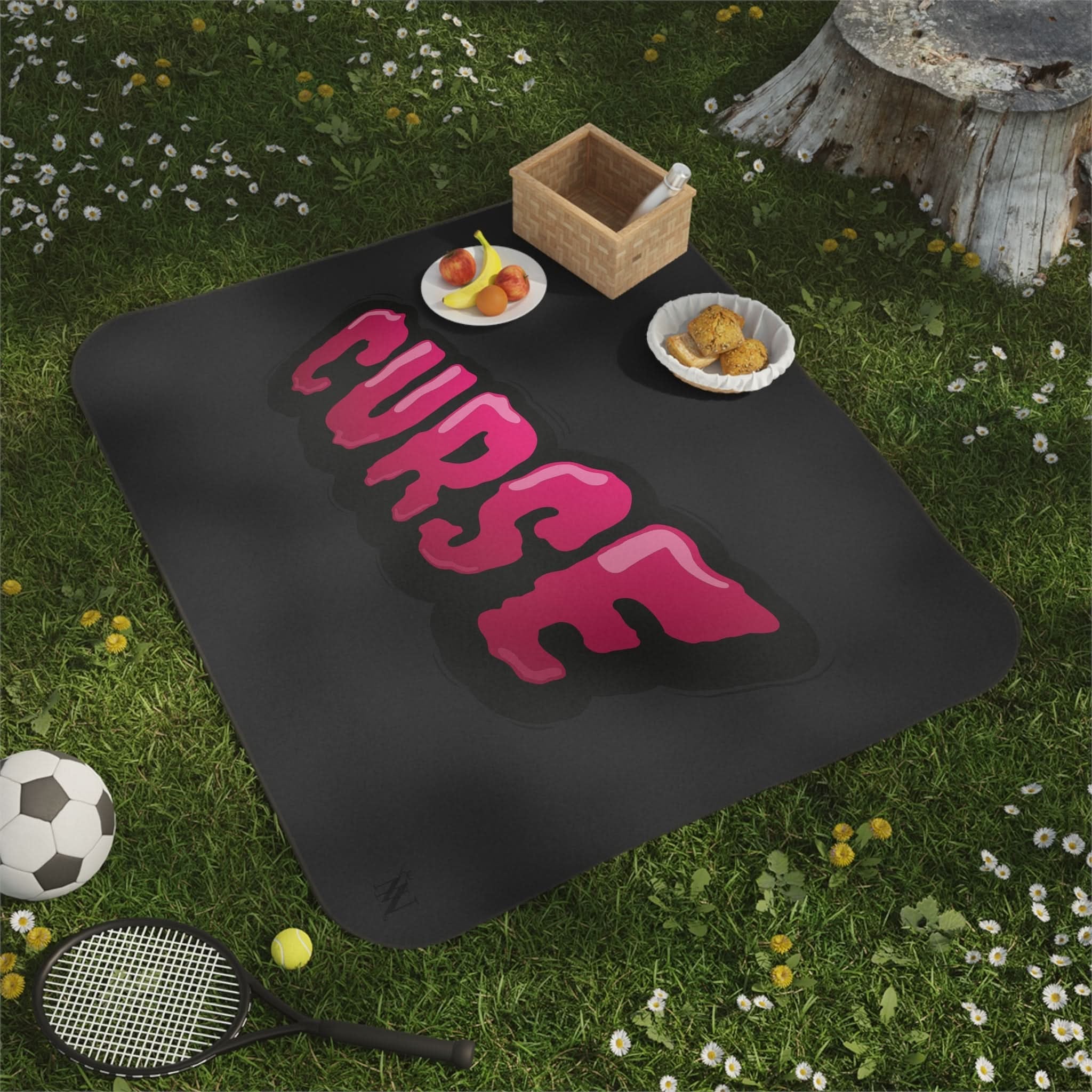 Curse | Mix Match Fun-Flirty Lovers’ Water-Resistant Blankets