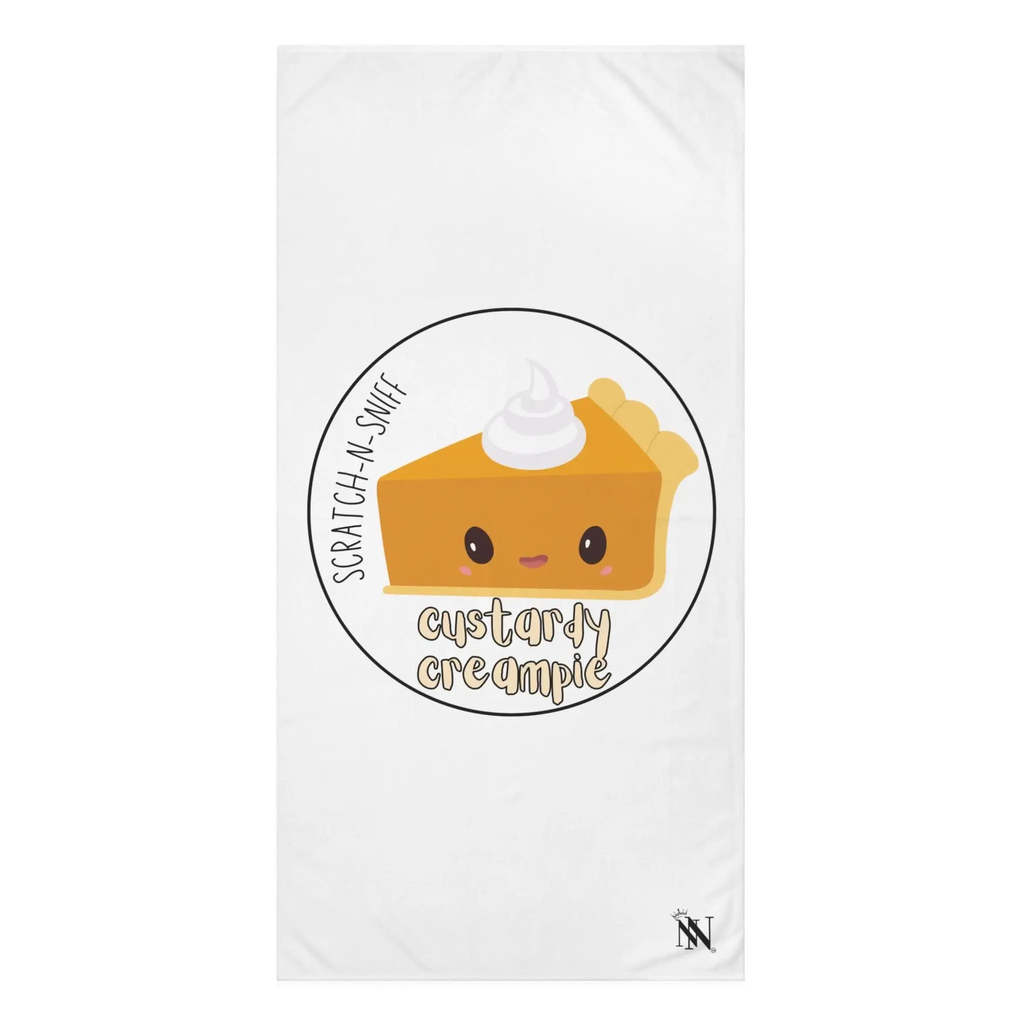 Custardy Creampie Scratch N Sniff | Mix & Match Naughty XL Fun-Flirty Lovers’ Towels