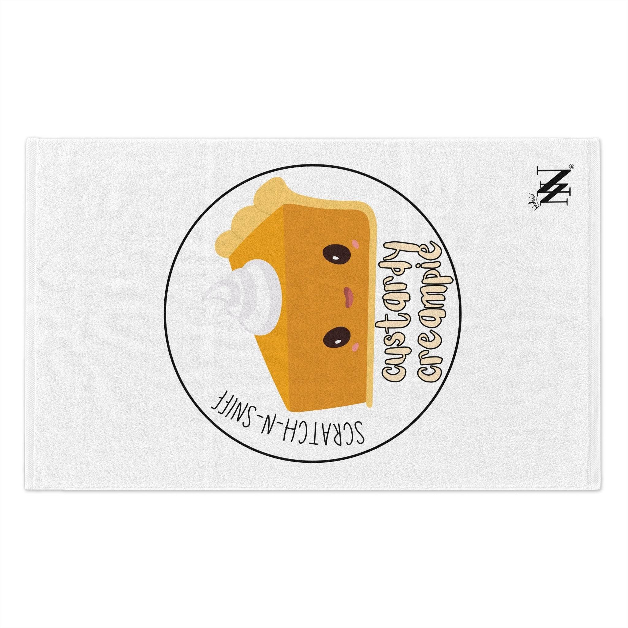 Custardy Creampie Scratch-N-Sniff | Mix & Match Soft Fun-Flirty Lovers’ Towels