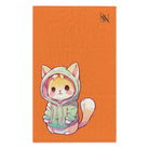 Cute Anime Kitten Crusta | Mix & Match Soft Fun-Flirty Lovers’ Towels