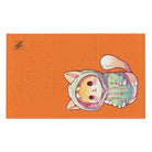 Cute Anime Kitten Crusta | Mix & Match Soft Fun-Flirty Lovers’ Towels