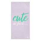 Cute As Fuck | Mix & Match Naughty XL Fun-Flirty Lovers’ Towels