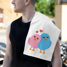 Cute Love Birds | Mix & Match Soft Fun-Flirty Lovers’ Towels
