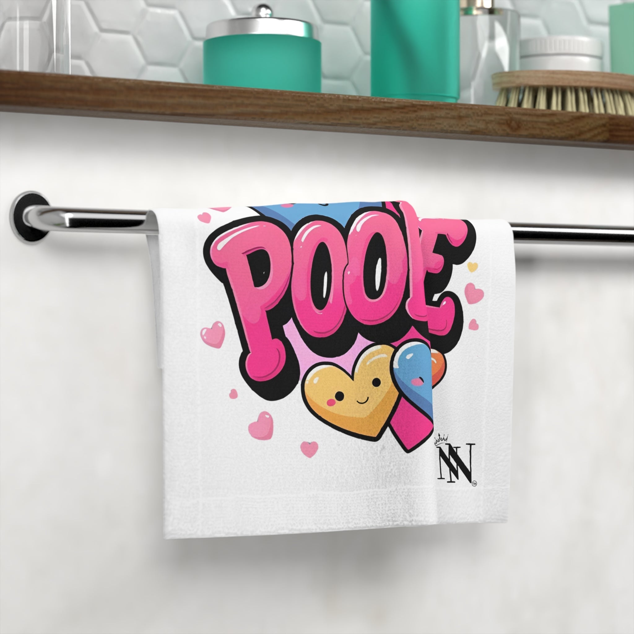Cute Pookie Hearts | Mix & Match Lils’ Fun-Flirty Lovers’ Towels
