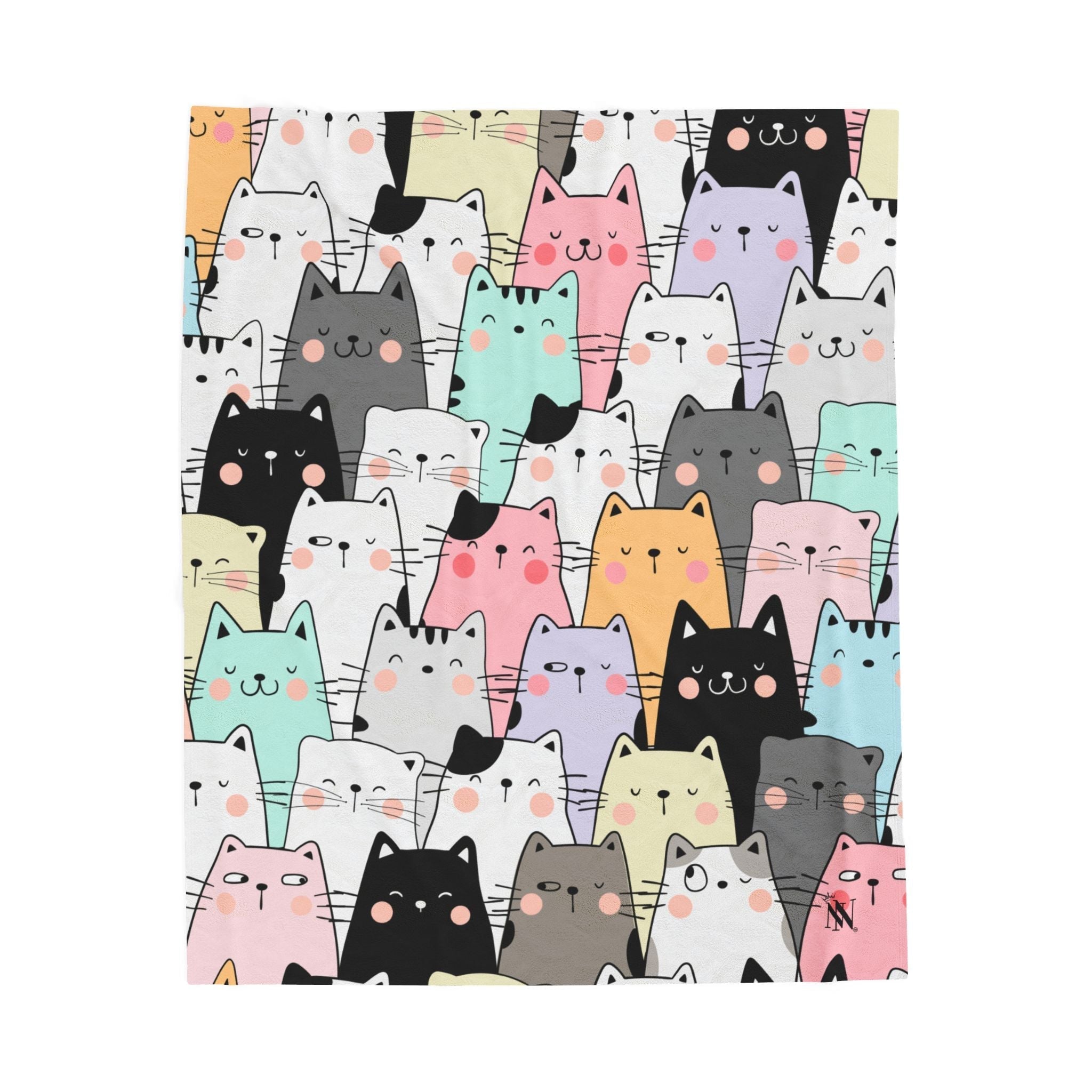 Cute Pussy Stack | Mix & Match Fun-Flirty Lovers’ Blankets