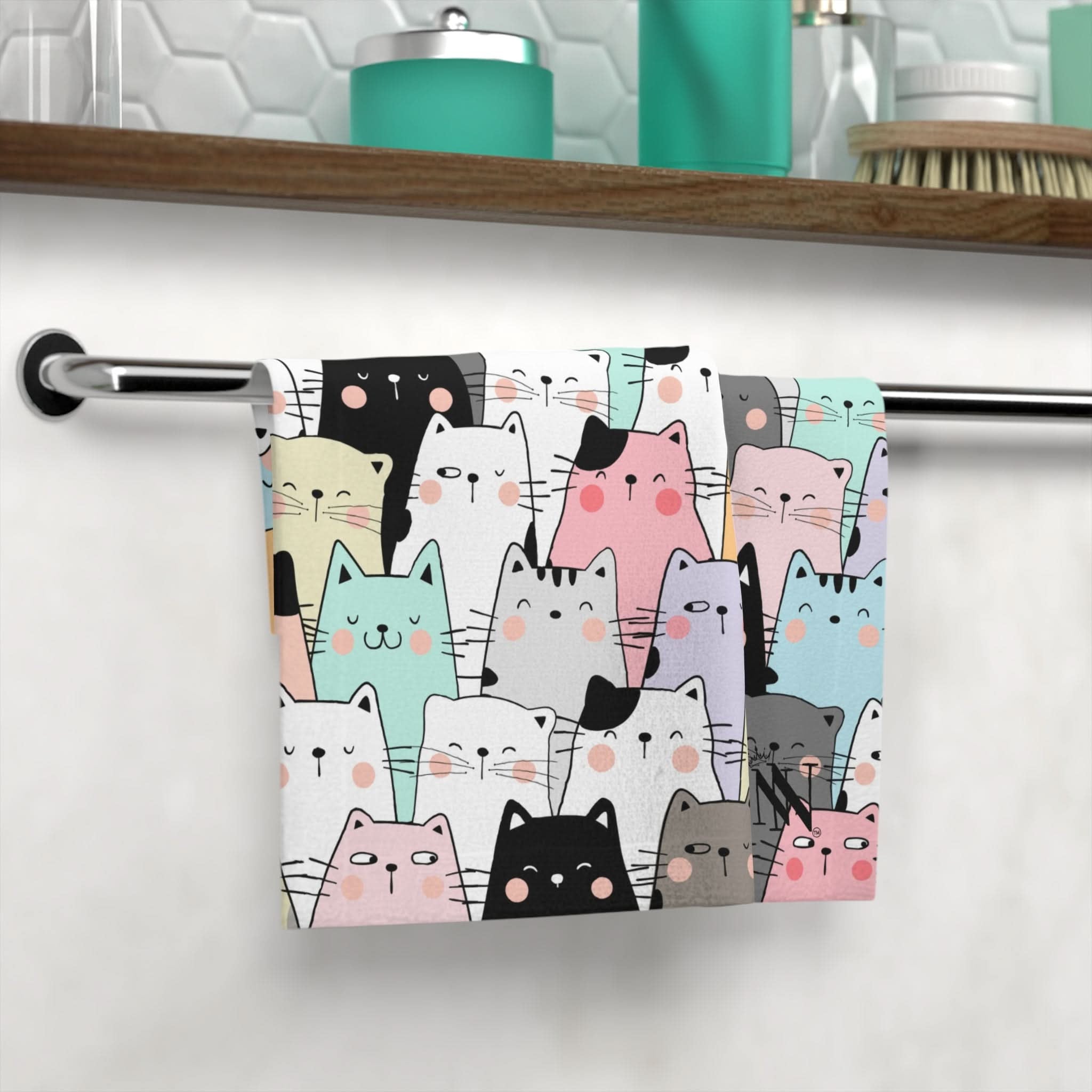 Cute Pussy Stack | Mix & Match Lils’ Fun-Flirty Lovers’ Towels
