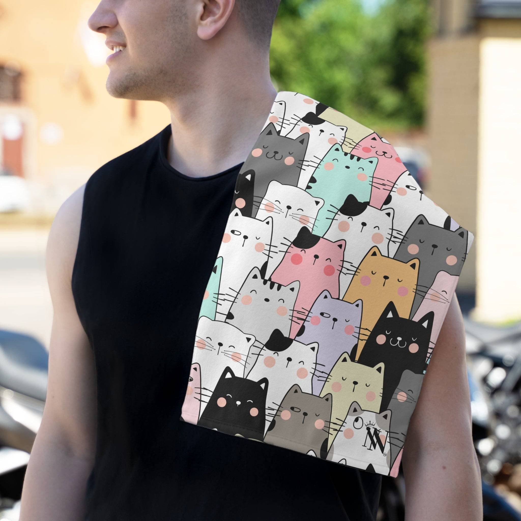 Cute Pussy Stack | Mix & Match Soft Fun-Flirty Lovers’ Towels