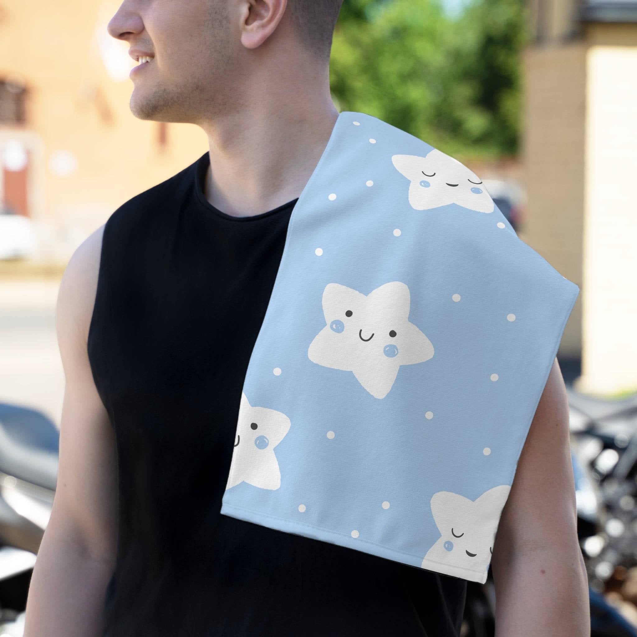 Cute Star Adult Burp Rag | Mix & Match Soft Fun-Flirty Lovers’ Towels