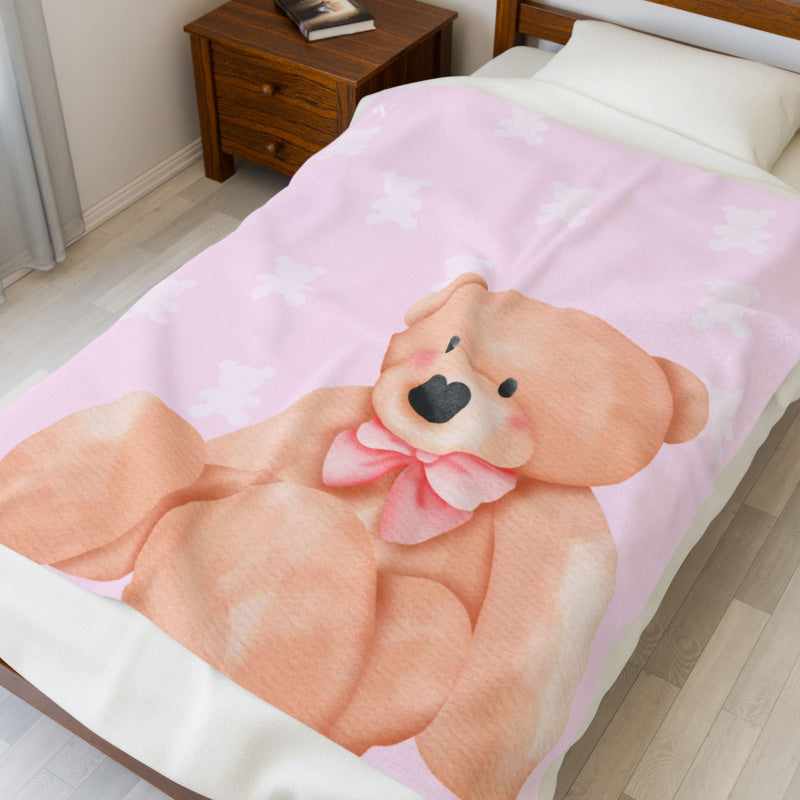 Cute Teddy Bear | Mix & Match Fun-Flirty Lovers’ Blankets